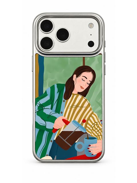 Morning Pour phone case